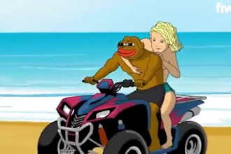 2d cartoon music video animation, 2d music video, 2d memecoin animation