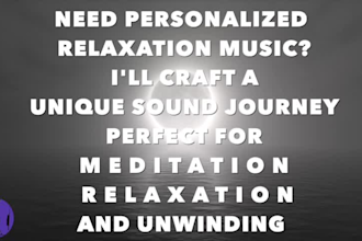 compose relaxing, meditation, yoga music with full copyright, without looping