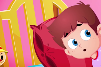 unique 2d cartoon video animation for kids