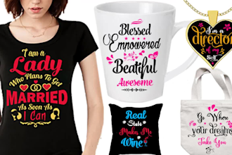 make amazing, typography graphic t shirt, mug, bag,  design