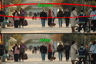 professional face blur, object tracking, and video censorship editing