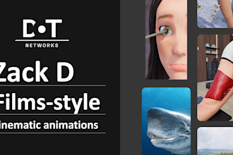 create 3d animated shorts like zack d films and simplihow