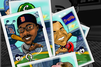 amazing cartoon baseball 4u