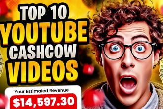 create top 10 cash cow videos faceless cash cow youtube video editing