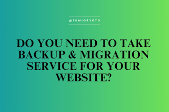 backup and migrate wordpress and restore website in 24hrs