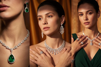create ai jewelry product photography jewelry retouch