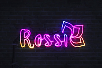 do neon light intro, outro for your youtube channel