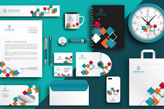 do a unique corporate identity design and full stationery