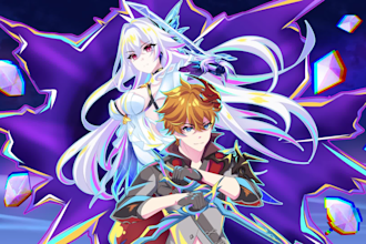 draw anime art illustration for pfp , pfp, fanart or vtuber