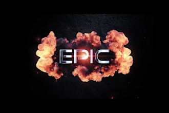 create best realistic colorful smoke animation youtube intro