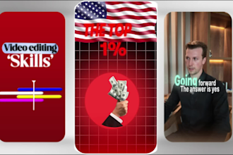 do professional talking head video editing