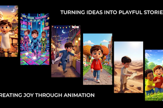 create animated nursery rhymes