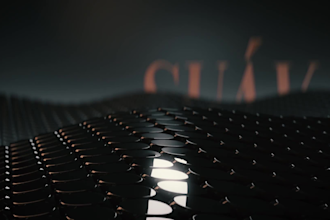 animate an elegant cinematic intro