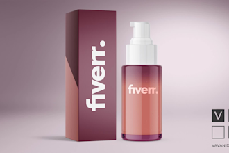 make a professional 3d mockup of your product packaging