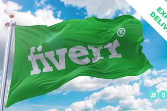 create animation flag in the sky with your logo, text, image
