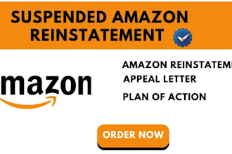 amazon reinstatement, amazon suspension, amazon appeal letter, amazon poa