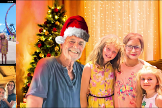 draw custom family portraits, digital painting gift
