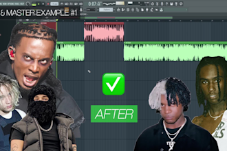 mix and master your vocals for underground rap soundcloud, message for free demo
