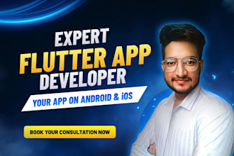 covert your figma design to flutter app front end  responsive android ios app