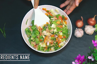 do professional cooking video editing