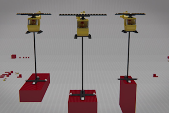make lego minifigures build your logo with legos