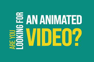 do professional kinetic typography and title animation video