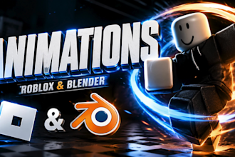 create professional roblox combat and movement animations for your game