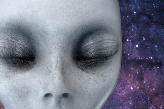 alien eye logo reveal intro