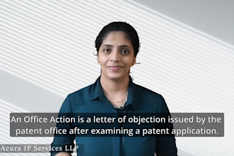draft and file responses to patent office actions or examination reports
