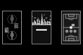 create minimalist dan koe style video for tiktok and reels