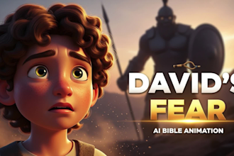 create cinematic ai bible animation video, bible story animation for yt and kids