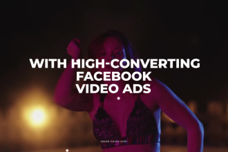 create branded facebook video ads for dropshipping products