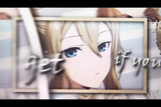 do perfect raw, typo and camera style anime edit for you