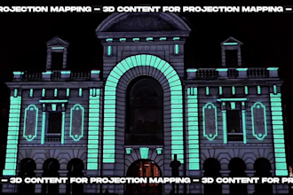 make content for projection mapping