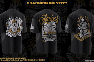 Do branding visual identity for your brand — Fiverr service