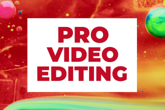 do professional video editing for ads and corporate videos