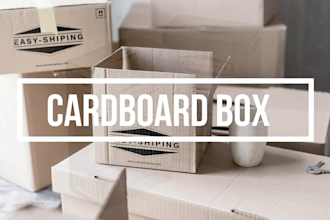 design cardboard, carton, corrugated box packaging design