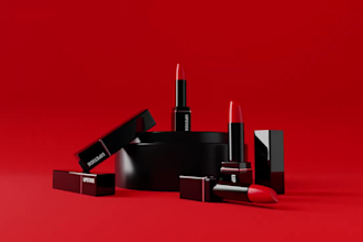 3d cosmetic animation, 3d product animation, 3d skincare animation 3d model