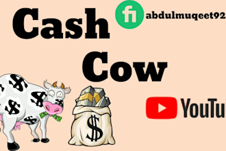 do cashcow youtube automation  channel video editing