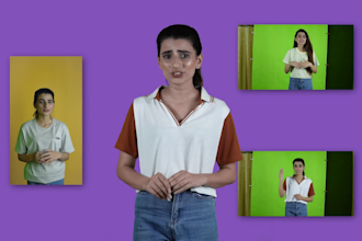 be your ugc creator and spokesperson for your videos