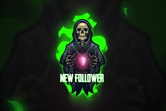 make a custom animated twitch alert from your logo