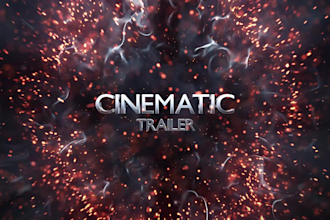 produce cinematic game trailer for your twitch or youtube channel