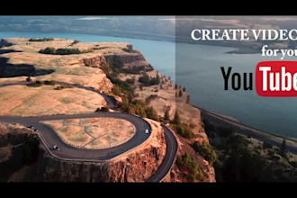create a youtube channel and videos from script to thumbnail