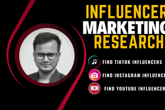 find top instagram, youtube, tiktok influencers list for influencer marketing