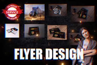 do a one page unique flyer or brochure