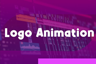 do animation video, logo reveal, or edit video as you need