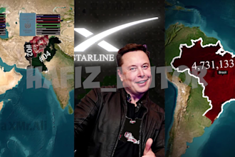do map animation reels for social madia