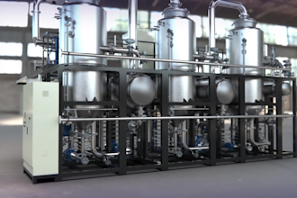 create 3d  industrial animation mechanical machine equipment engineering video