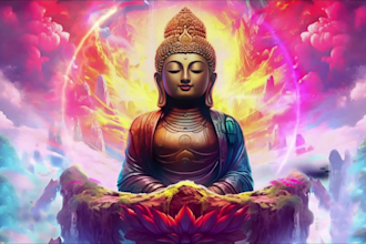 create relaxing meditation music videos for youtube channel