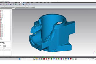 do reverse engineering cad model use quick surface modelling parametric software